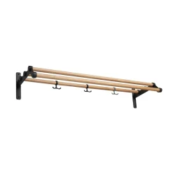 Hat Rack & Hat Shelves|Hat Rack & Hat Shelves^Essem Design Nostalgi 291 hat shelf, Ash, black Beige
