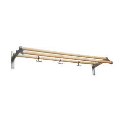 Hat Rack & Hat Shelves|Hat Rack & Hat Shelves^Essem Design Nostalgi 291 hat shelf, Birch, aluminium Beige