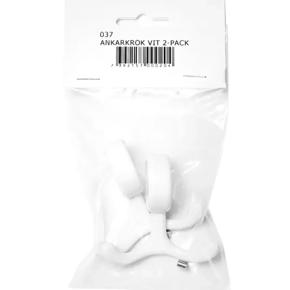 New Essem Design Nostalgi hook 2-pack, White