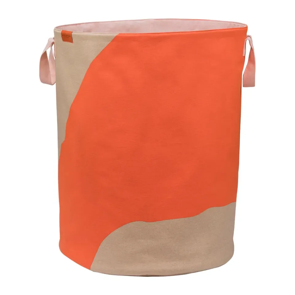 Discount Mette Ditmer Nova Arte laundry basket 40x40x50 cm, Latte-orange BeigeOrange