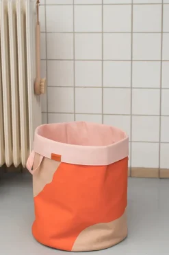 Discount Mette Ditmer Nova Arte laundry basket 40x40x50 cm, Latte-orange BeigeOrange