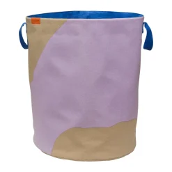 Laundry Baskets^Mette Ditmer Nova Arte laundry basket 40x40x50 cm, Sand-lilac BeigePurple