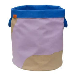 Laundry Baskets^Mette Ditmer Nova Arte laundry basket 40x40x50 cm, Sand-lilac BeigePurple