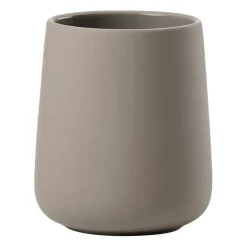 Toothbrush Holders^Zone Denmark Nova One toothbrush mug, Taupe Brown