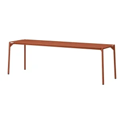 AYTM NOVO bench 145x45.5 cm, Gingerbread RedOrange