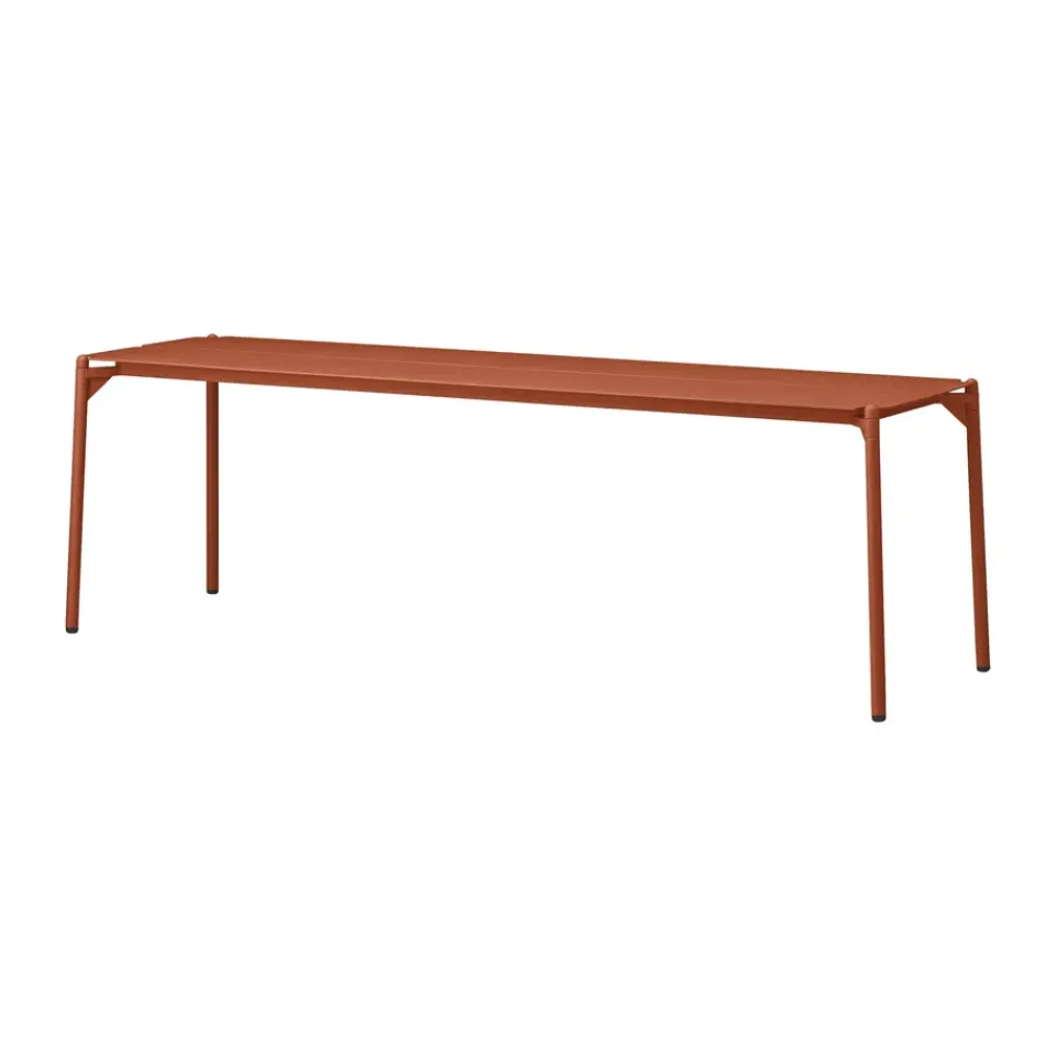 AYTM NOVO bench 145x45.5 cm, Gingerbread RedOrange