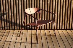 Online AYTM NOVO lounge chair, Gingerbread RedOrange