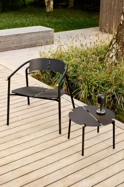 Discount AYTM NOVO lounge table Ø50x35 cm, Black