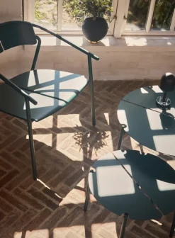 Table For Outdoor Use^AYTM NOVO lounge table Ø70x45 cm, Forest Green