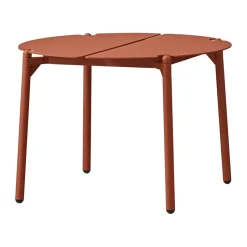 Table For Outdoor Use|Outdoor Lounge Furniture^AYTM NOVO lounge table Ø50x35 cm, Gingerbread RedOrange