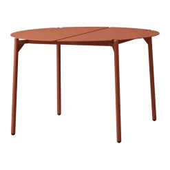 AYTM NOVO lounge table Ø70x45 cm, Gingerbread RedOrange