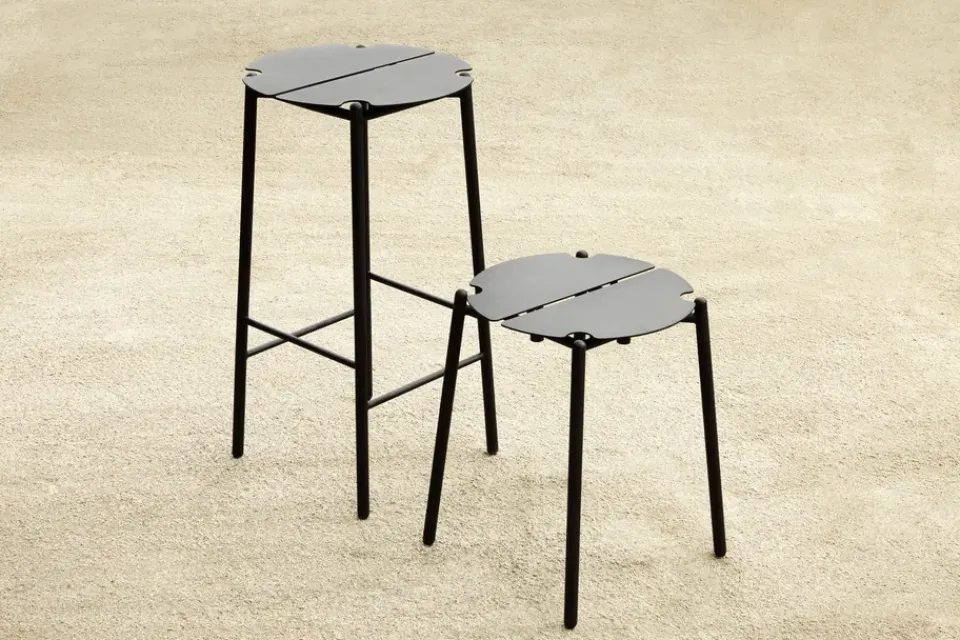 Seating|Stools^AYTM NOVO stool, Black