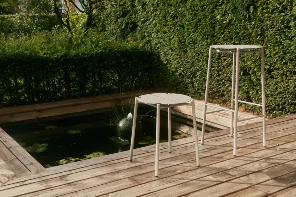 Seating|Stools^AYTM NOVO stool, Taupe Grey