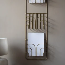 Magazine Racks^Maze Now magazine holder, brass Gold-coloured