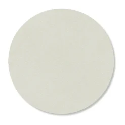Coasters^LIND DNA Nupo coaster circle, Linen Grey
