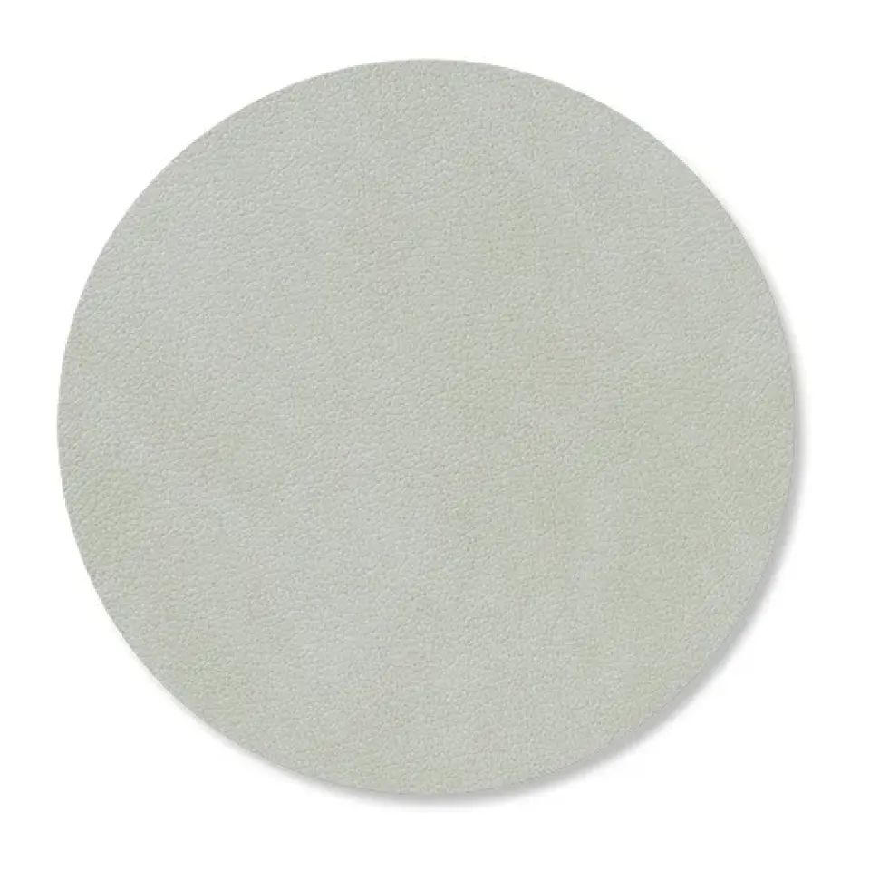 Clearance LIND DNA Nupo coaster circle, metallic (stone ) Grey
