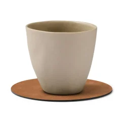 Best LIND DNA Nupo coaster circle, Nature Beige