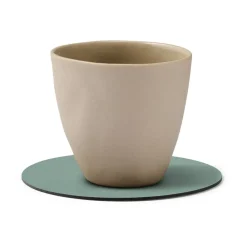 LIND DNA Nupo coaster circle, pastel Green