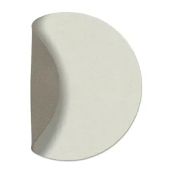 Coasters^LIND DNA Nupo coaster circle reversible 1 pc, Linen-Flint Grey