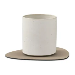 Outlet LIND DNA Nupo coaster curve, Clay brown Beige