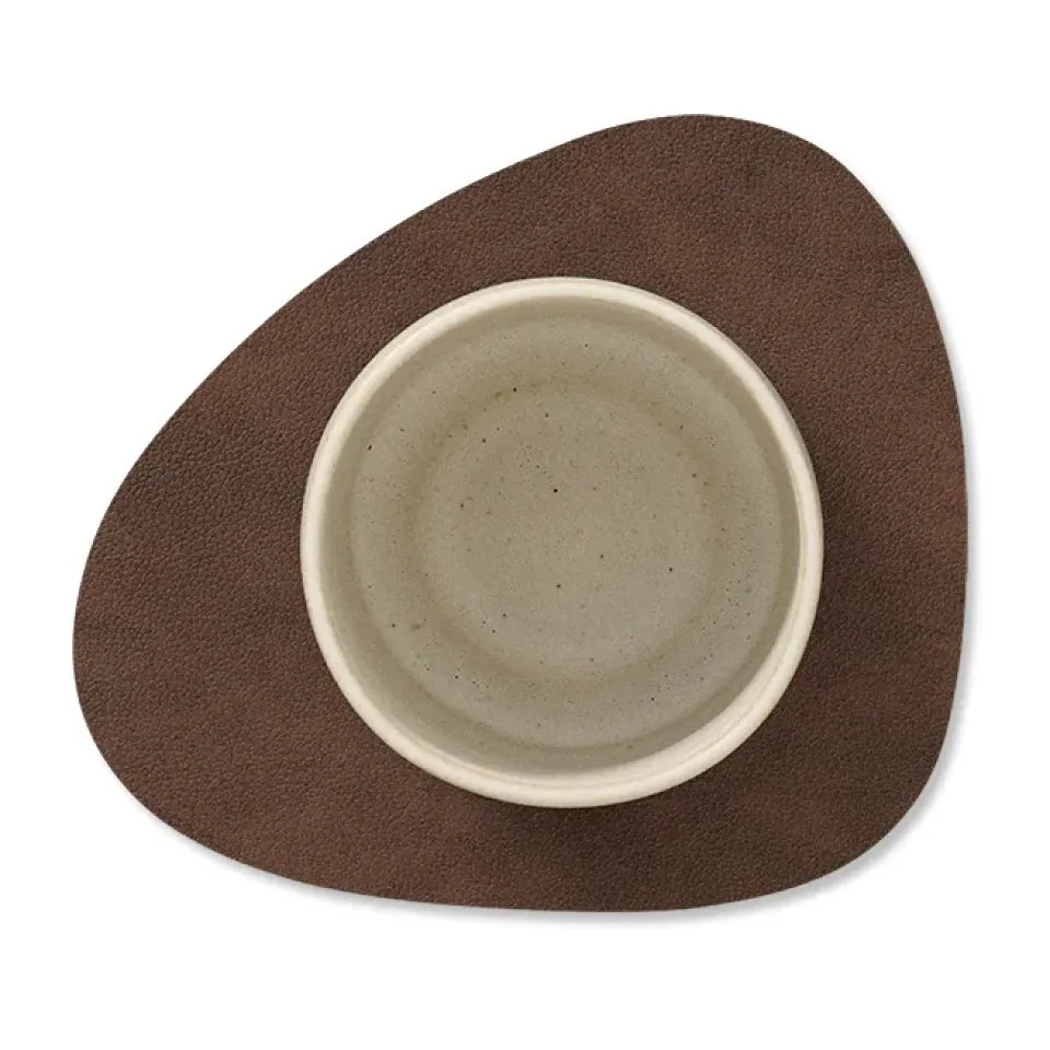 Sale LIND DNA Nupo coaster curve, dark Brown
