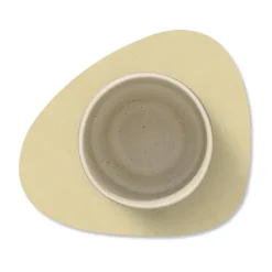 Sale LIND DNA Nupo coaster curve, Lemon sorbet Beige