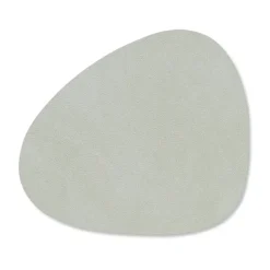 Coasters^LIND DNA Nupo coaster curve, metallic (stone ) Grey