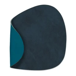 Coasters^LIND DNA Nupo coaster curve reversible 1 pcs, Midnight -petrol Blue