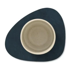 Coasters^LIND DNA Nupo coaster curve reversible 1 pcs, Midnight -petrol Blue