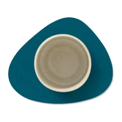 Coasters^LIND DNA Nupo coaster curve reversible 1 pcs, Midnight -petrol Blue