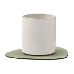 Coasters^LIND DNA Nupo coaster curve reversible 1 pcs, Dark -olive Green