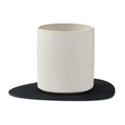 Coasters^LIND DNA Nupo coaster reversible curve 1 pcs, Black-brown BrownBlack