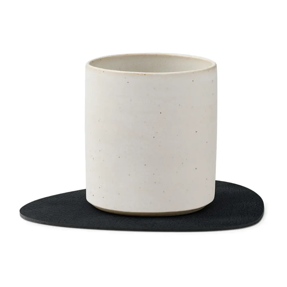 Coasters^LIND DNA Nupo coaster reversible curve 1 pcs, Black-brown BrownBlack