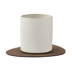 Coasters^LIND DNA Nupo coaster reversible curve 1 pcs, Black-brown BrownBlack