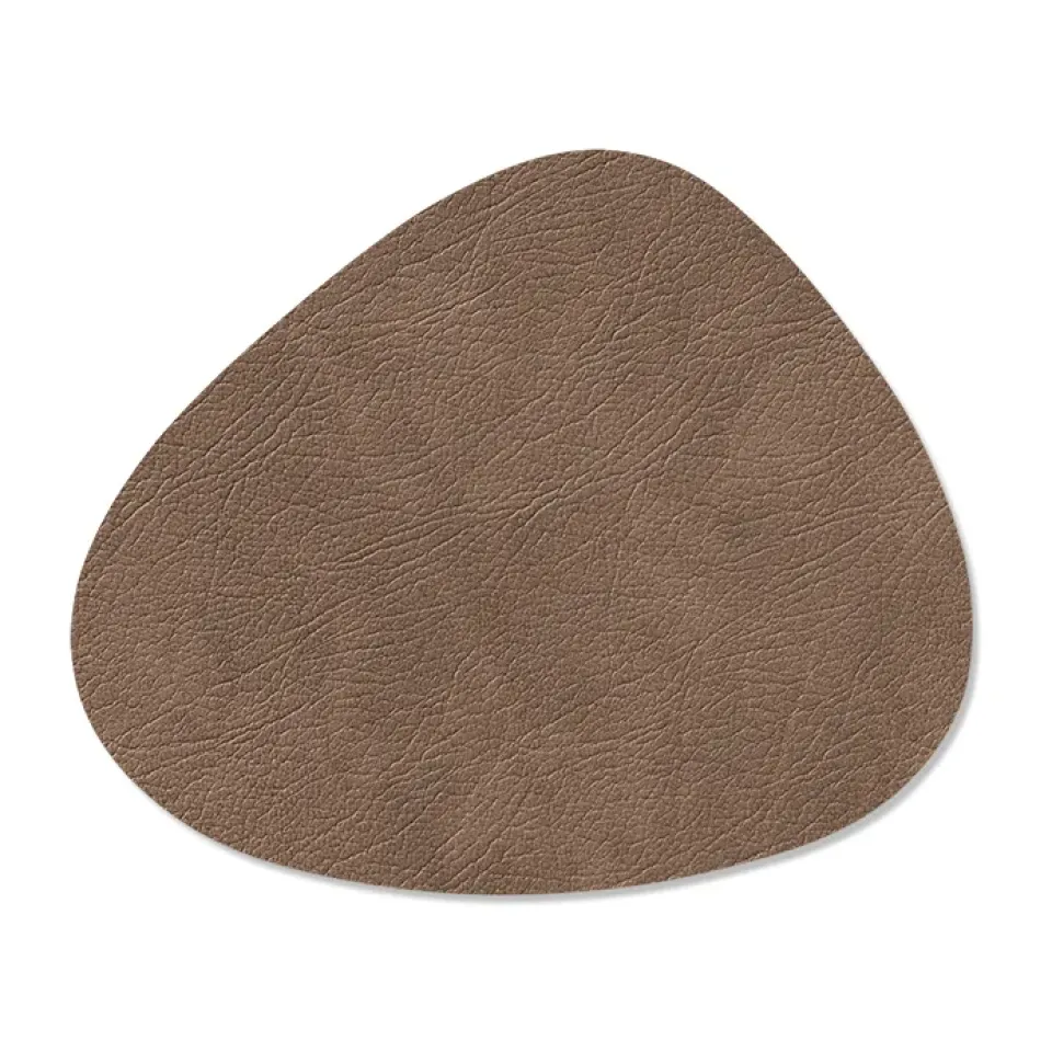 Coasters^LIND DNA Nupo coaster reversible curve 1 pcs, Black-brown BrownBlack