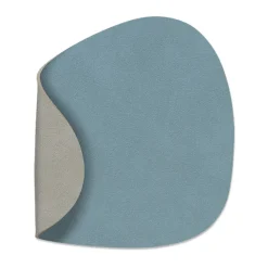 New LIND DNA Nupo coaster reversible curve 1 pcs, lightblue-light grey BlueGrey