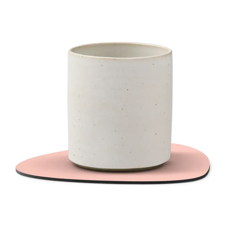 Coasters^LIND DNA Nupo coaster reversible curve 1 pcs, pink-light Grey
