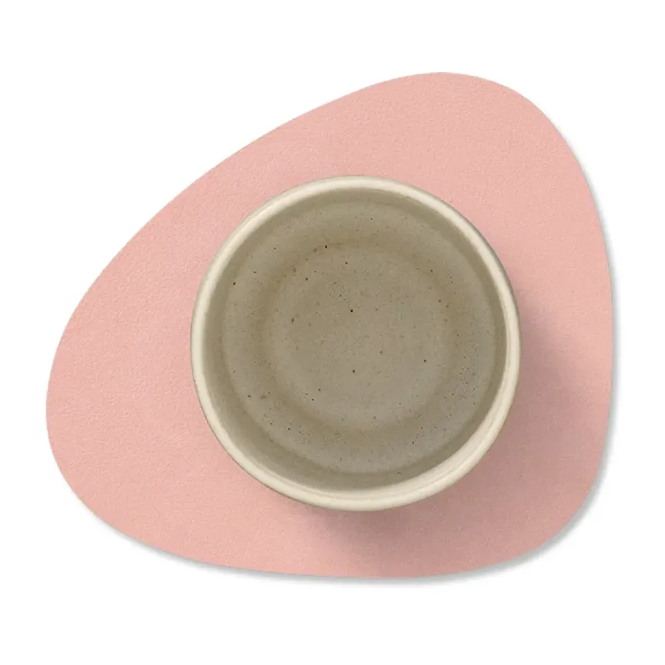 Coasters^LIND DNA Nupo coaster reversible curve 1 pcs, pink-light Grey