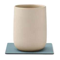 Coasters^LIND DNA Nupo coaster reversible square 1 pc, lightblue-light grey BlueGrey