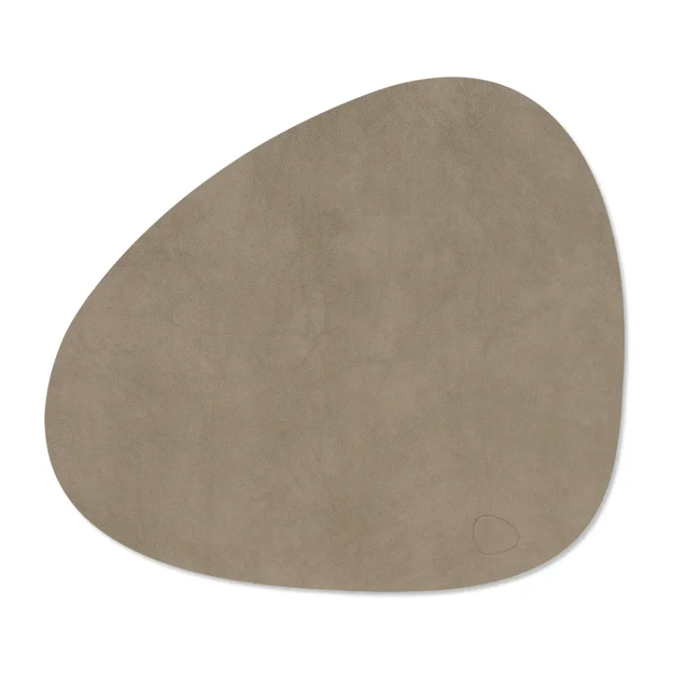 Best LIND DNA Nupo place mat curve M, Nomad Grey
