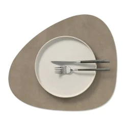 Best LIND DNA Nupo place mat curve M, Nomad Grey