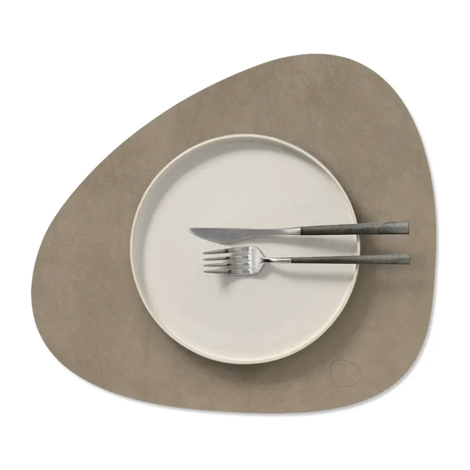 Best LIND DNA Nupo place mat curve M, Nomad Grey