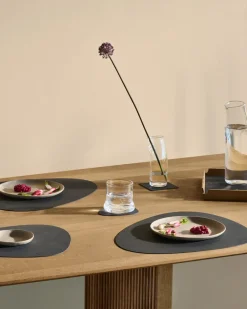 Hot LIND DNA Nupo placemat curve L, anthracite Grey