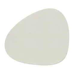 Placemats^LIND DNA Nupo placemat curve L, Linen Grey