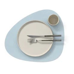Placemats^LIND DNA Nupo placemat curve L, Soft sky Blue