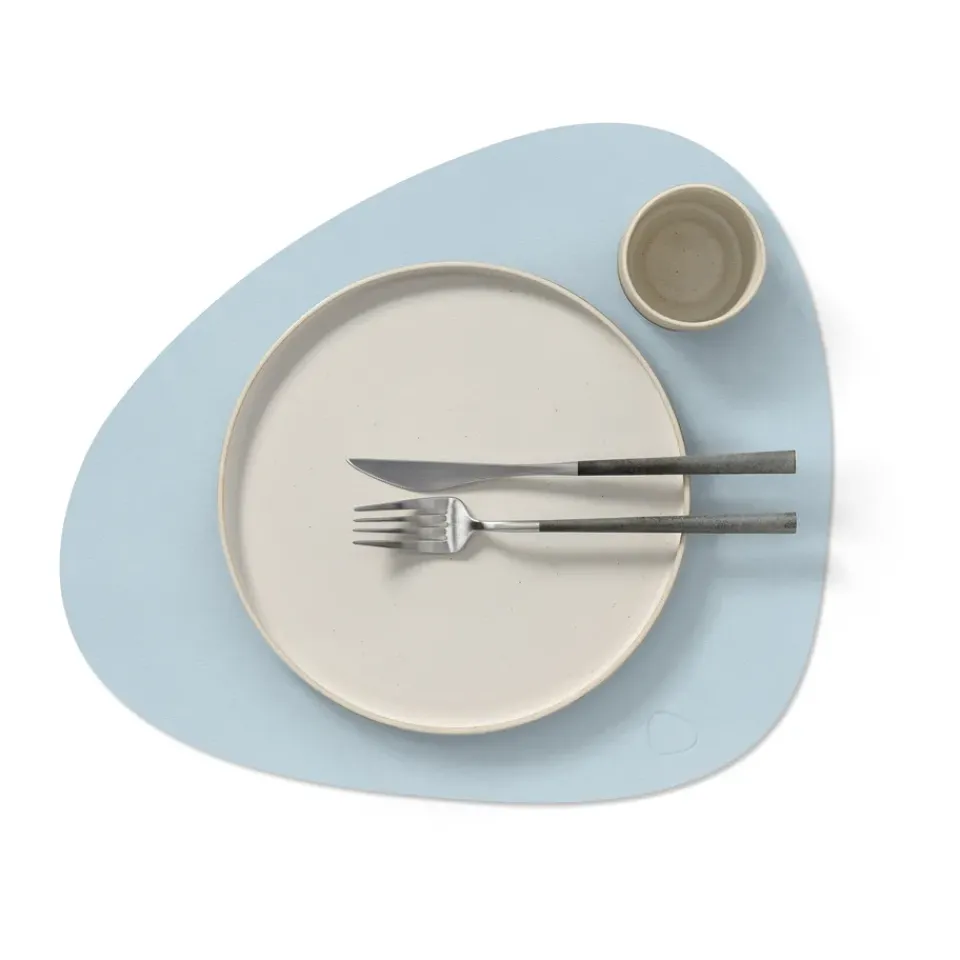 Placemats^LIND DNA Nupo placemat curve L, Soft sky Blue