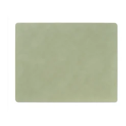 Placemats^LIND DNA Nupo placemat reversible square L 1 pc, Dark -olive Green