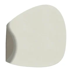LIND DNA Nupo placemat reversible curve L 1 pc, Linen-Flint Grey
