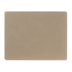 Placemats^LIND DNA Nupo placemat square L, Clay brown Beige
