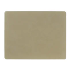 Outlet LIND DNA Nupo placemat square L, Herbal dust Beige